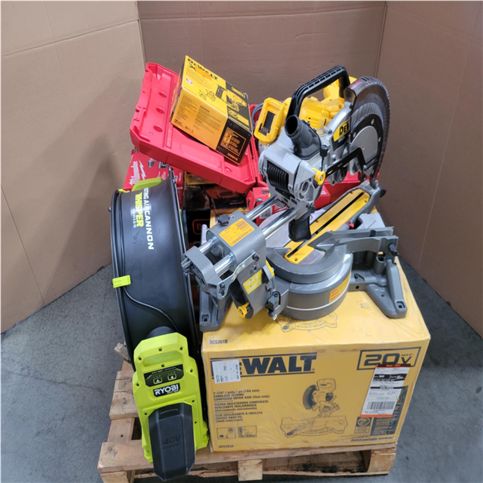 CALIFORNIA AS-IS TOOL PALLET