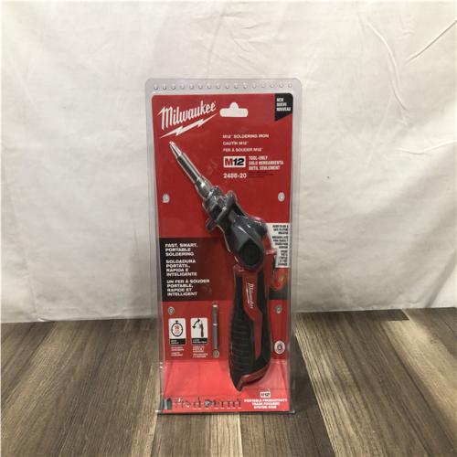 NEW - Milwaukee 12-Volt Lithium-Ion Cordless Soldering Iron (Tool-Only)