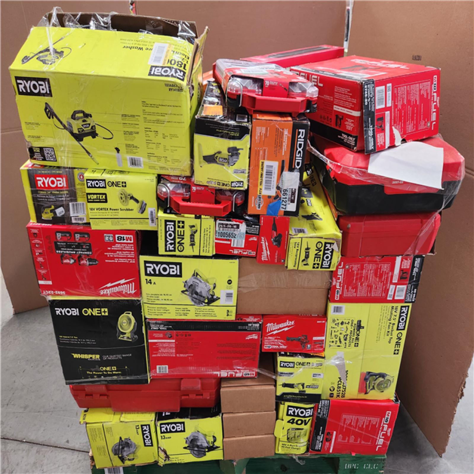 CALIFORNIA AS-IS TOOL PALLET