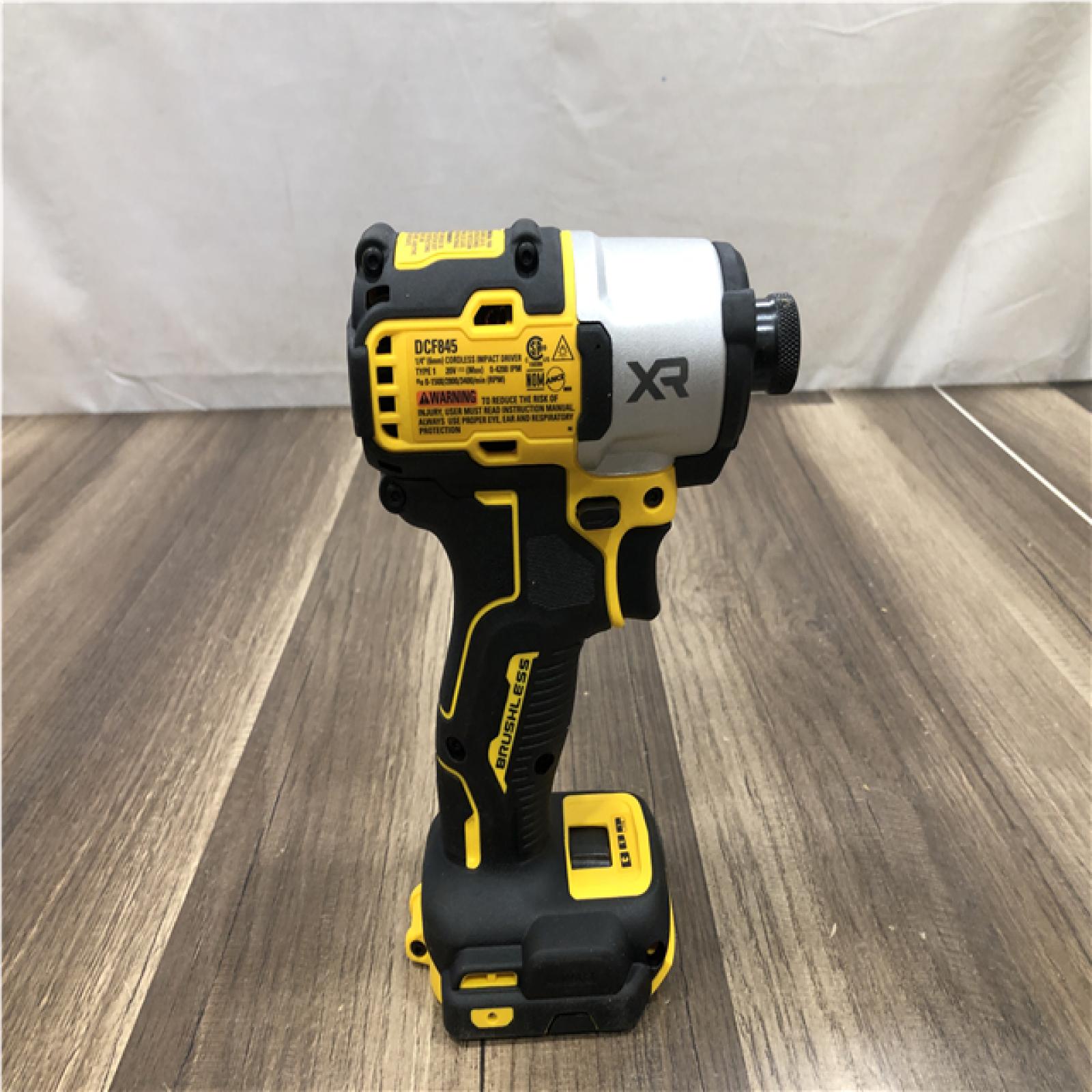 AS-IS DEWALT 20-Volt Maximum XR Cordless Brushless 1/4 in. 3-Speed Impact Driver (Tool-Only)