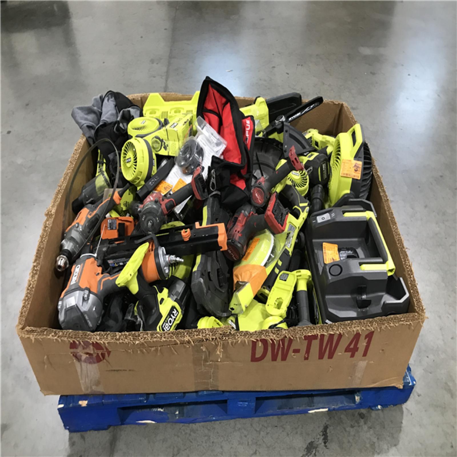 CALIFORNIA AS-IS TOOL PALLET