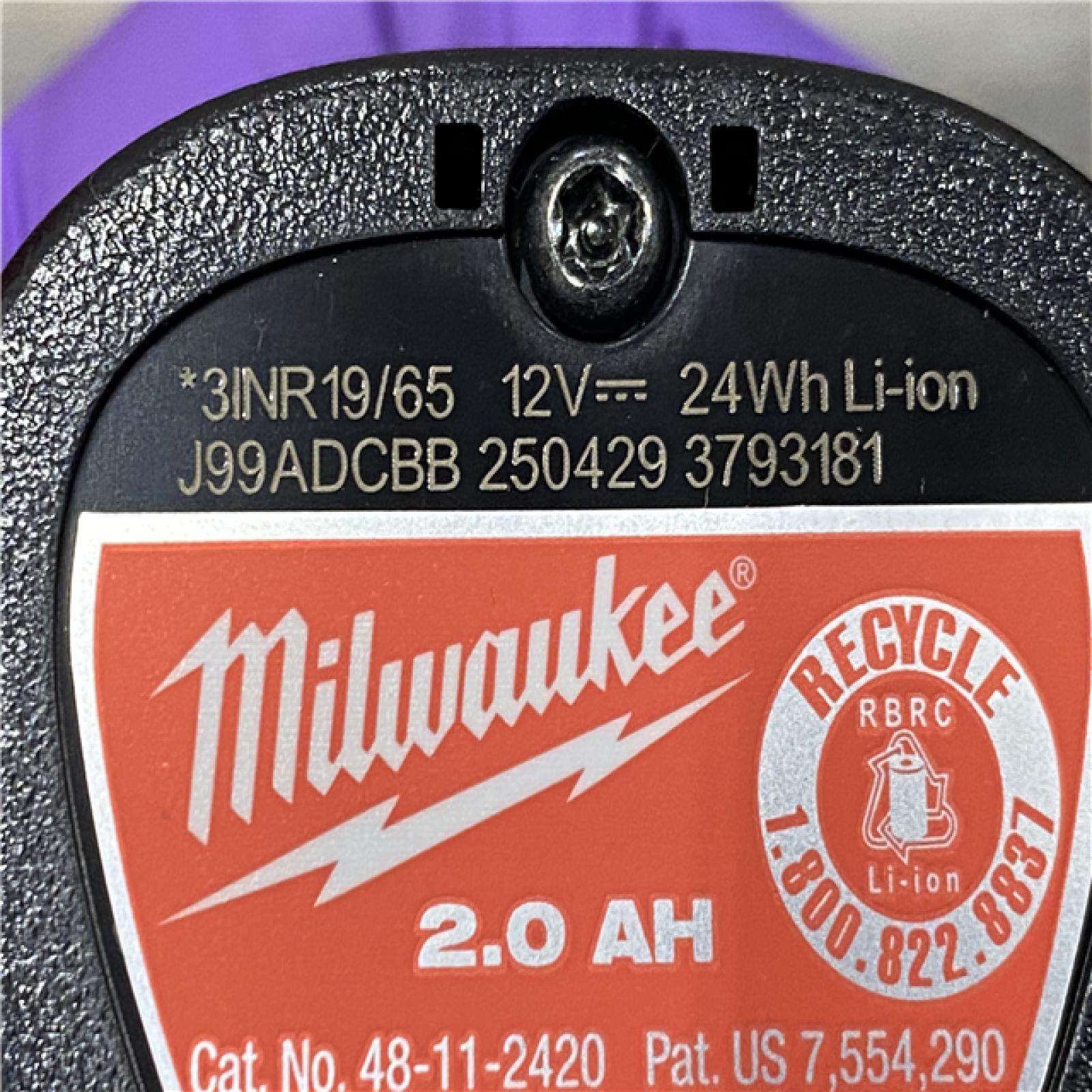 AS-IS Milwaukee FUEL 12-Volt Lithium-Ion Brushless Cordless Hammer Drill and Impact Driver Combo Kit