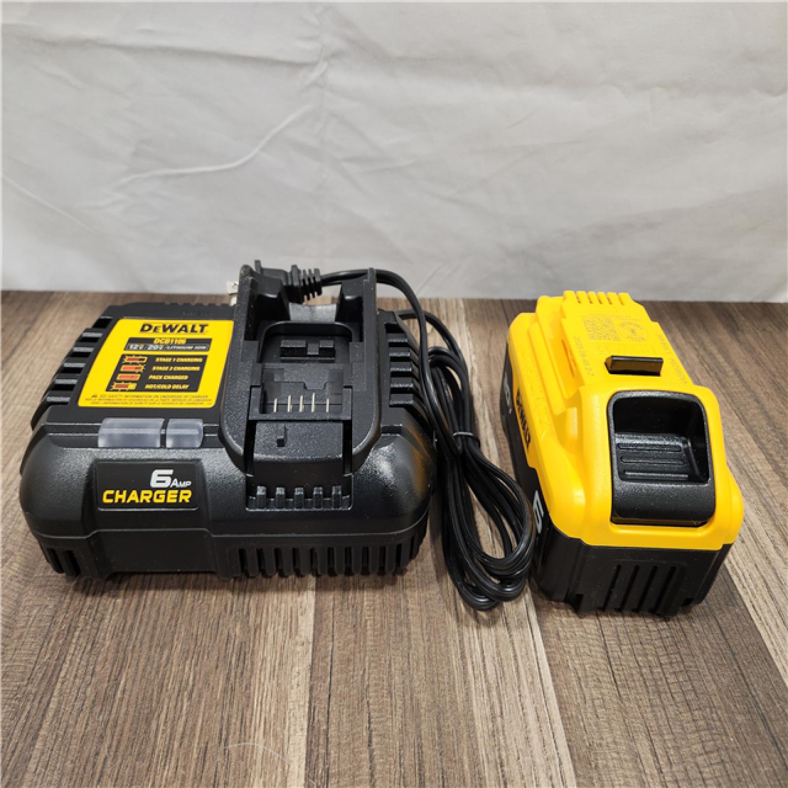 LIKE NEW! - Dewalt 20V Lithium-Ion 6.0Ah Battery Pack & Charger Kit