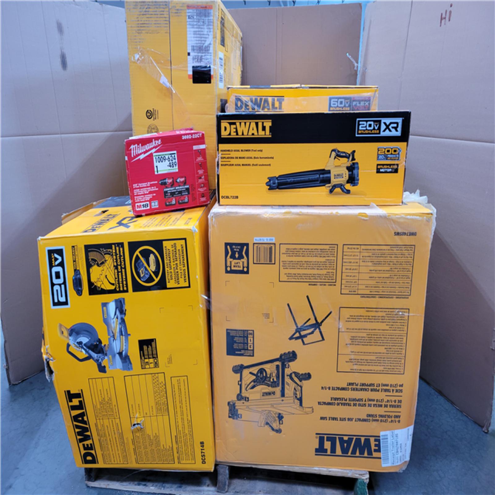 CALIFORNIA AS-IS TOOL PALLET