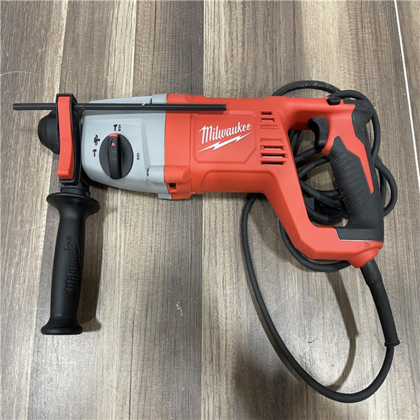 AS-IS Milwaukee 1 in. SDS Plus D-Handle Rotary Hammer w/ Case (Tool-Only)