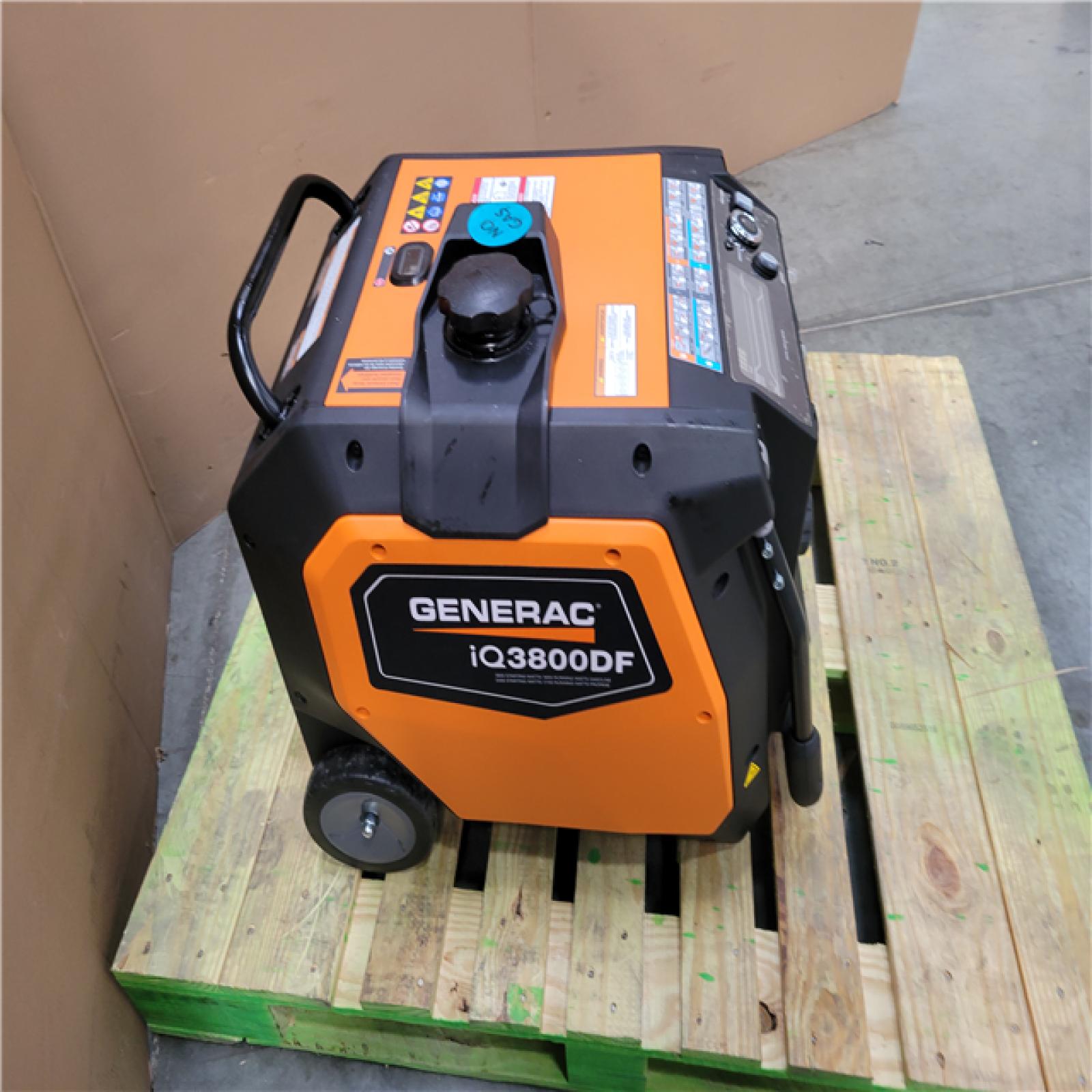 CALIFORNIA AS-IS GENERAC PORTABLE GENERATOR