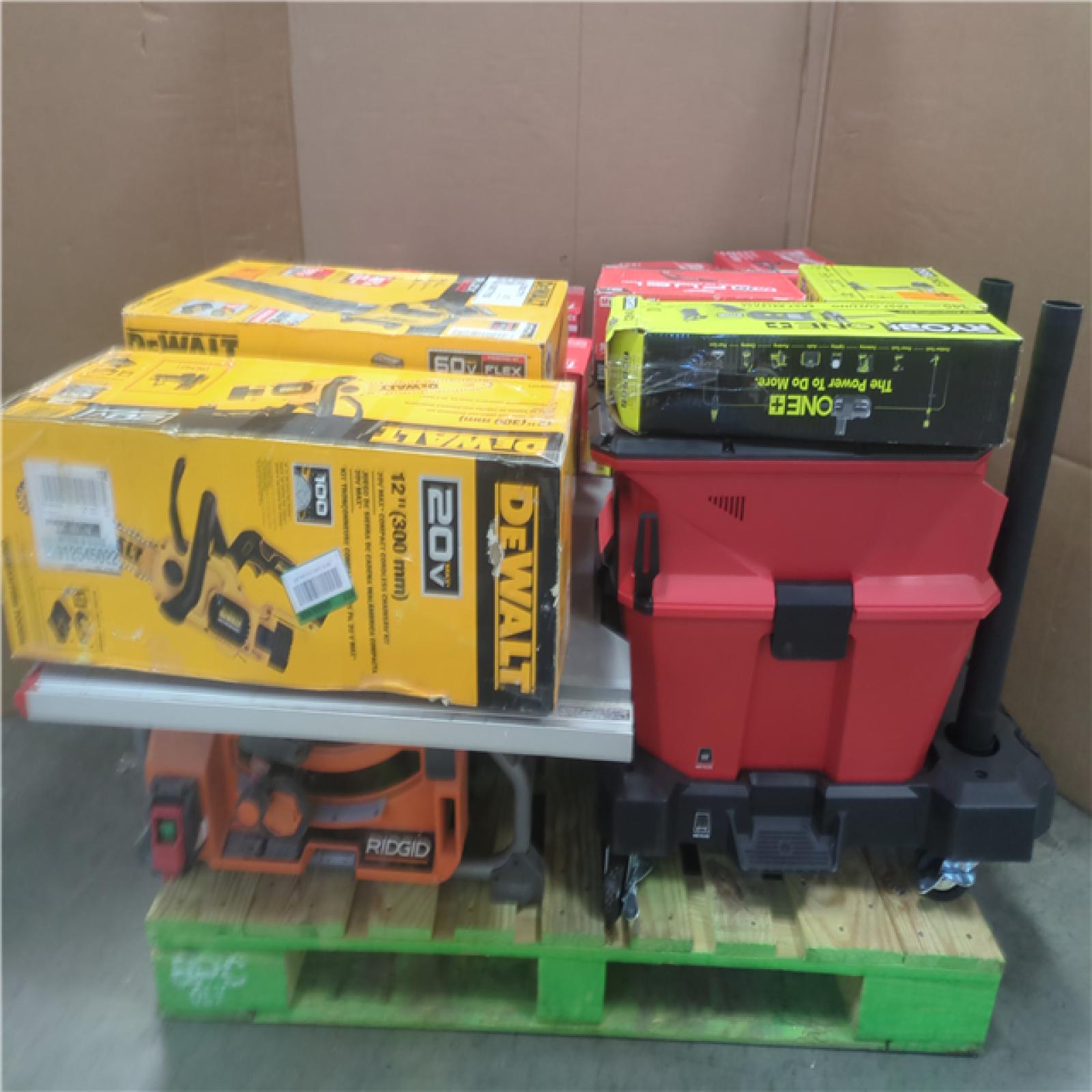 CALIFORNIA AS-IS TOOL PALLET