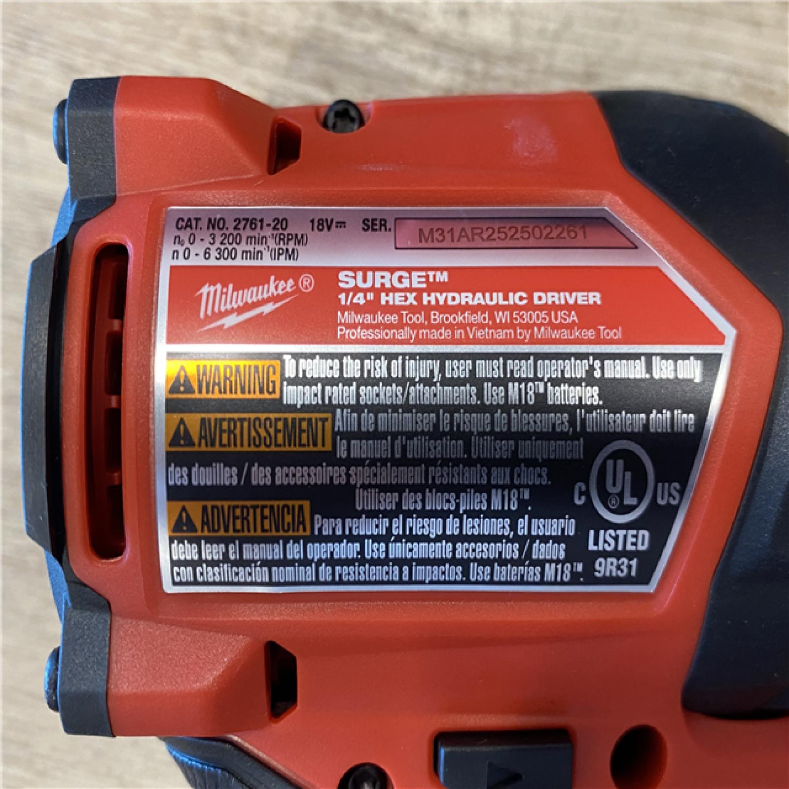 AS-IS Milwaukee FUEL 18V Lithium-Ion Brushless Cordless Hammer Drill and Impact Driver Combo Kit