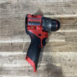 Houston Location AS-IS Milwaukee FUEL 12V Lithium-Ion Brushless Cordless 1/2 in. Hammer Drill (Tool-Only)