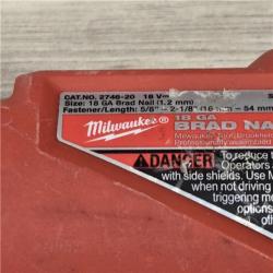 AS-IS Milwaukee M18 FUEL 18 Gauge Brad Nailer (TOOL ONLY)