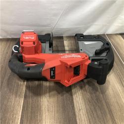 AS-IS Milwaukee FUEL 18V Lithium-Ion Brushless Cordless Deep Cut Band Saw (Tool-Only)