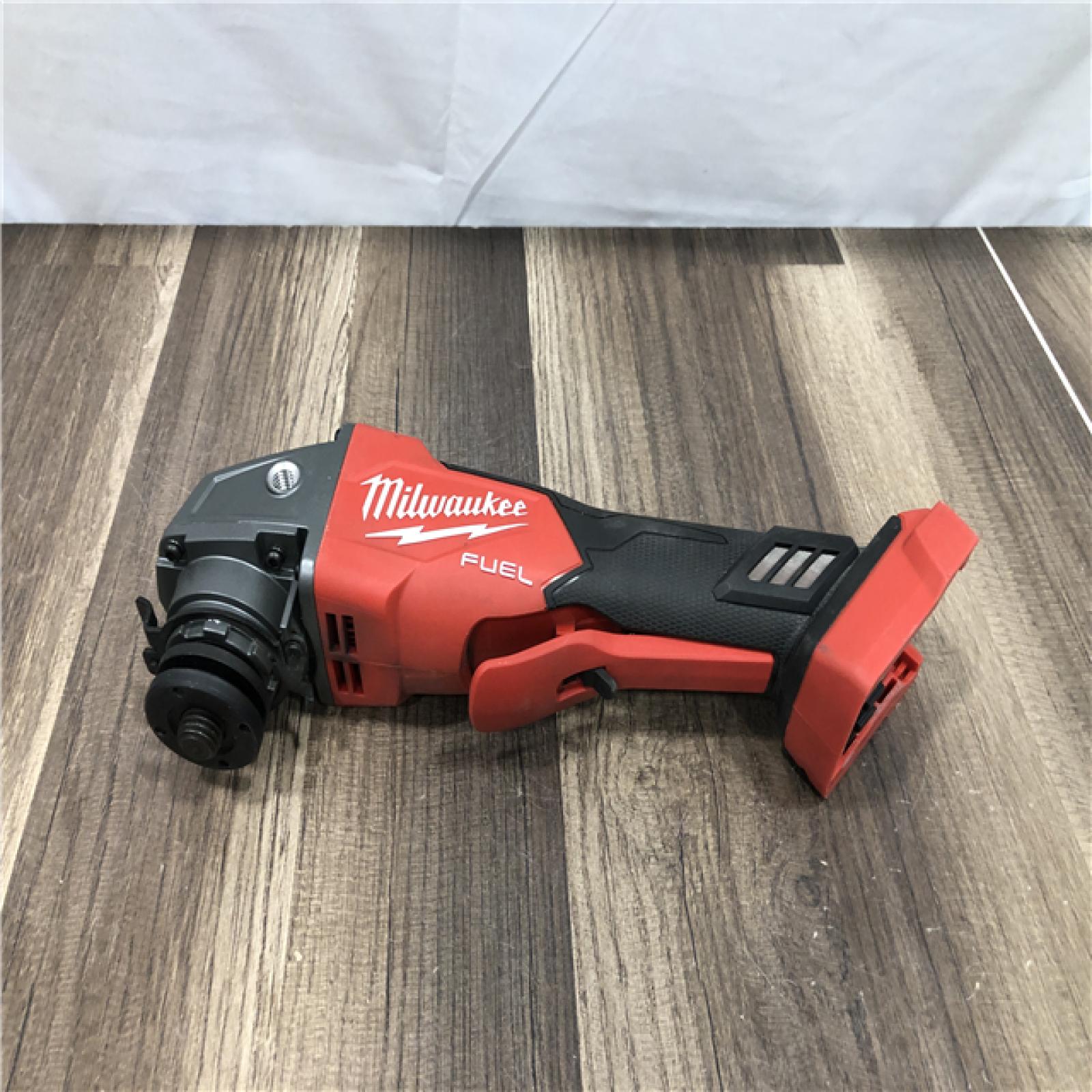 AS-IS Milwaukee FUEL 18V Lithium-Ion Brushless Cordless 4-1/2 in./5 in. Grinder w/Paddle Switch (Tool-Only)