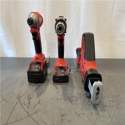 AS-IS - Milwaukee M18 18-Volt Lithium-Ion Brushless Cordless Combo Kit (4-Tool)