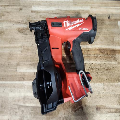 HOUSTON LOCATION - AS - IS Milwaukee FUEL 18-Volt Lithium-Ion Brushless Cordless Coil Roofing Nailer (Tool Only)