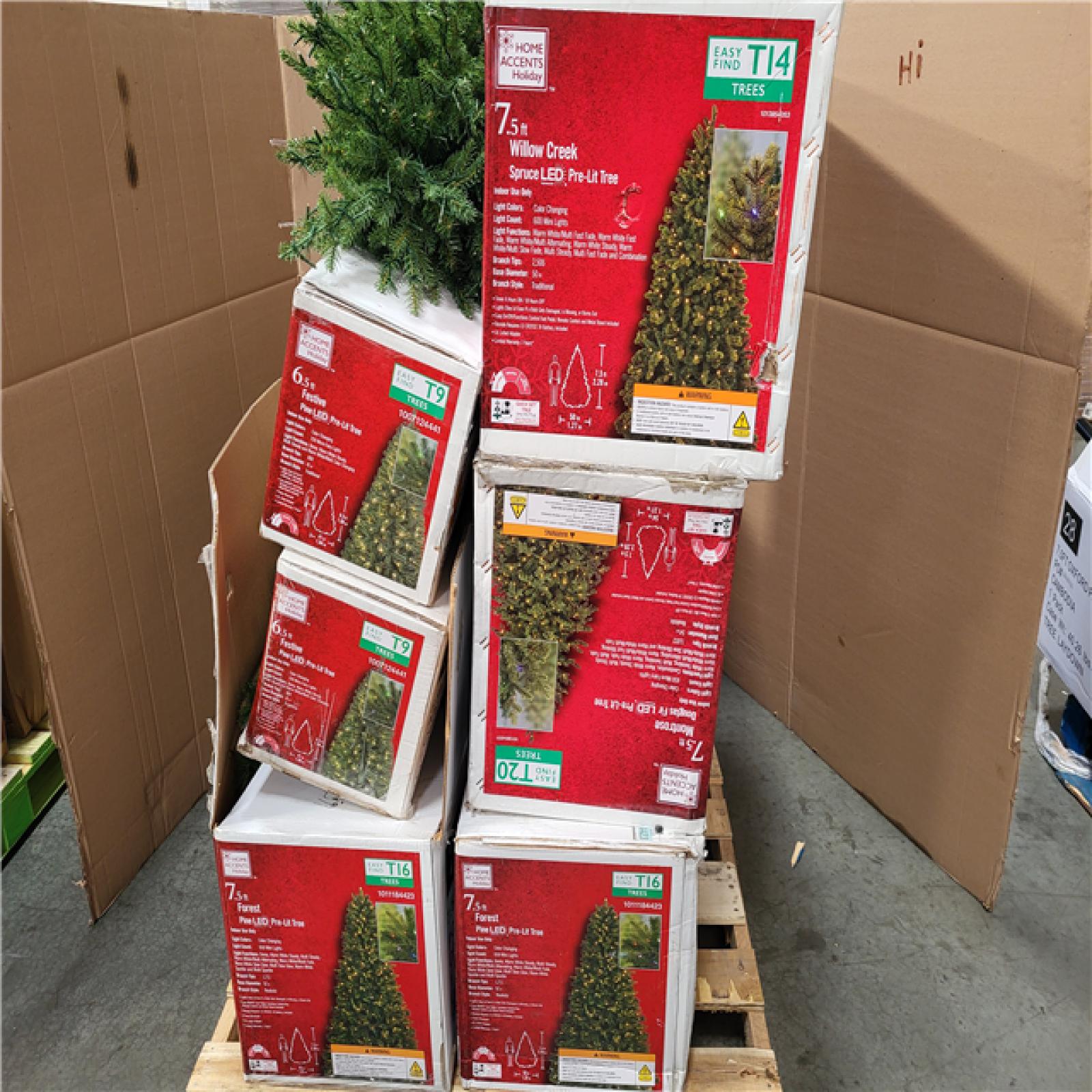 California AS-IS Holiday Pallet