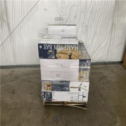 Houston Location AS IS - Home Improvement Pallet Hampton Bay 52 inch Ceiling Fan