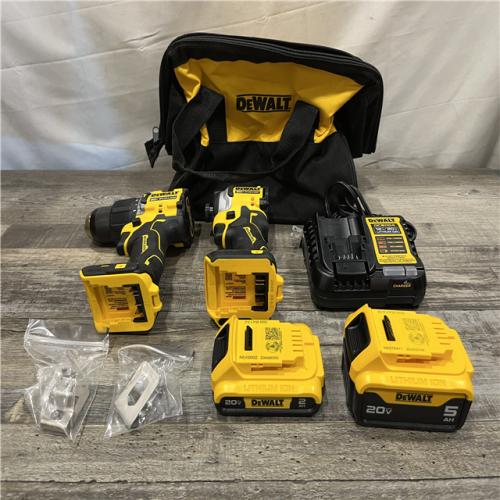 AS-IS DEWALT ATOMIC 20V MAX Lithium-Ion Cordless 2-Tool Combo Kit