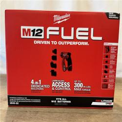 NEW! Milwaukee  FUEL 12V Lithium-Ion Brushless Cordless 4-in-1 Installation 3/8 in. Drill Driver Kit