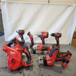 AS-IS- NEW M18 18-Volt Lithium-Ion Cordless Combo Kit 9-Tool with 2-Batteries  Charger and Tool Bag