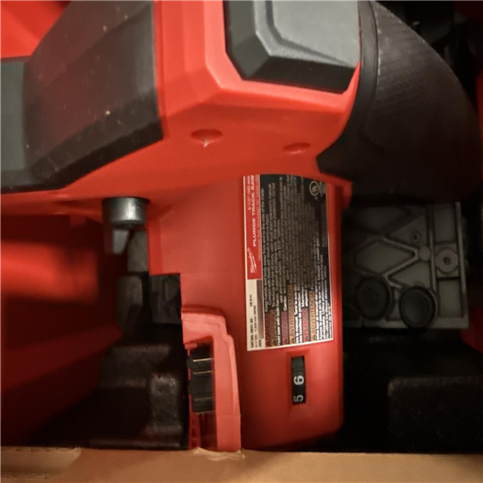 California NEW Milwaukee 6-1/2 Plunge Track Saw Kit, includes (1) Battery, Charger & Packout Box