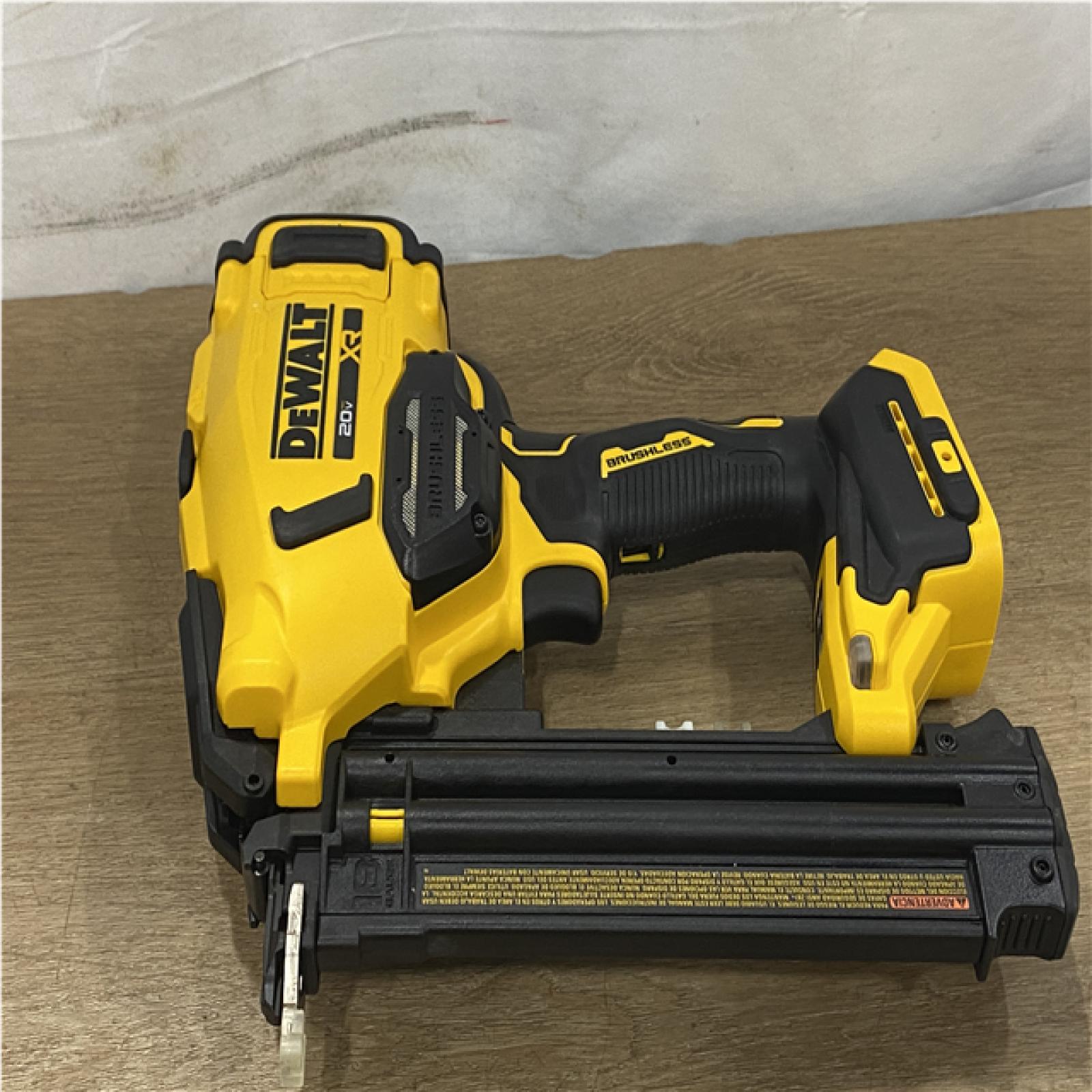 AS-IS DEWALT 20V MAX XR 18 Gauge Cordless Brad Nailer (Tool Only)