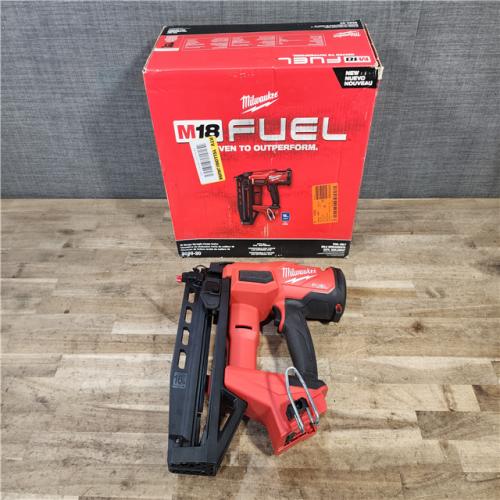HOUSTON LOCATION - AS-IS Milwaukee FUEL 18-Volt Lithium-Ion Brushless Cordless Gen ll 16-Gauge Straight Finish Nailer (Tool Only)