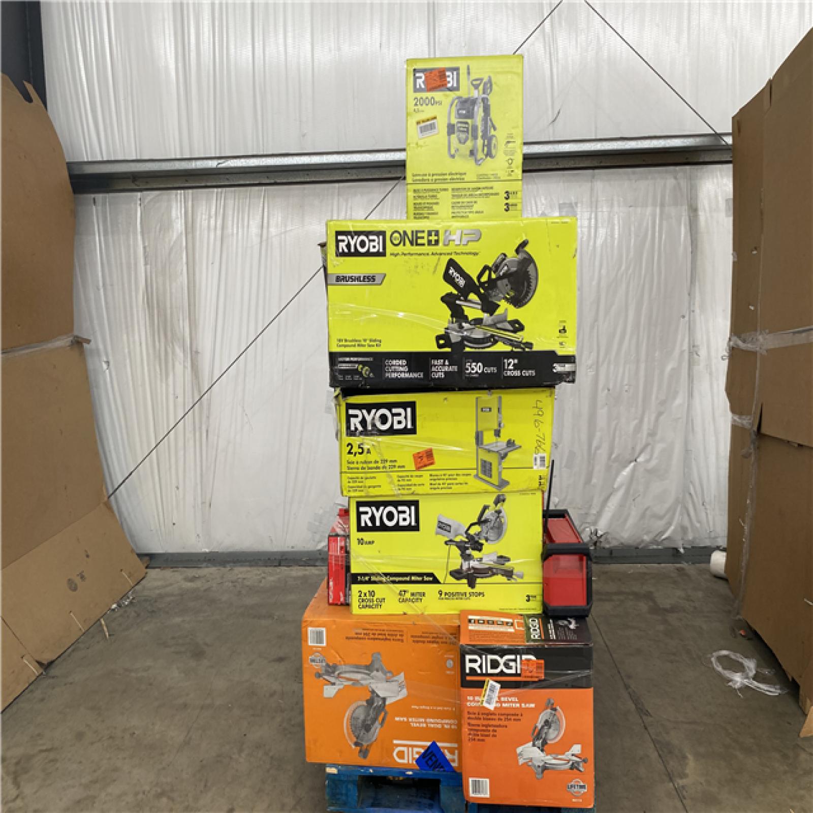 Houston Location AS IS - Tool Pallet