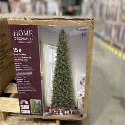 DALLAS LOCATION - 15FT Grand Douches Twinkling Balsam Fir LED Pre- Lit Tree