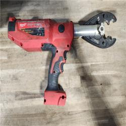 HOUSTON LOCATION - AS-IS M18 18V Lithium-Ion Cordless FORCE LOGIC 6-Ton Pistol Utility Crimping Kit with O-D3 Jaws and 2 Batteries