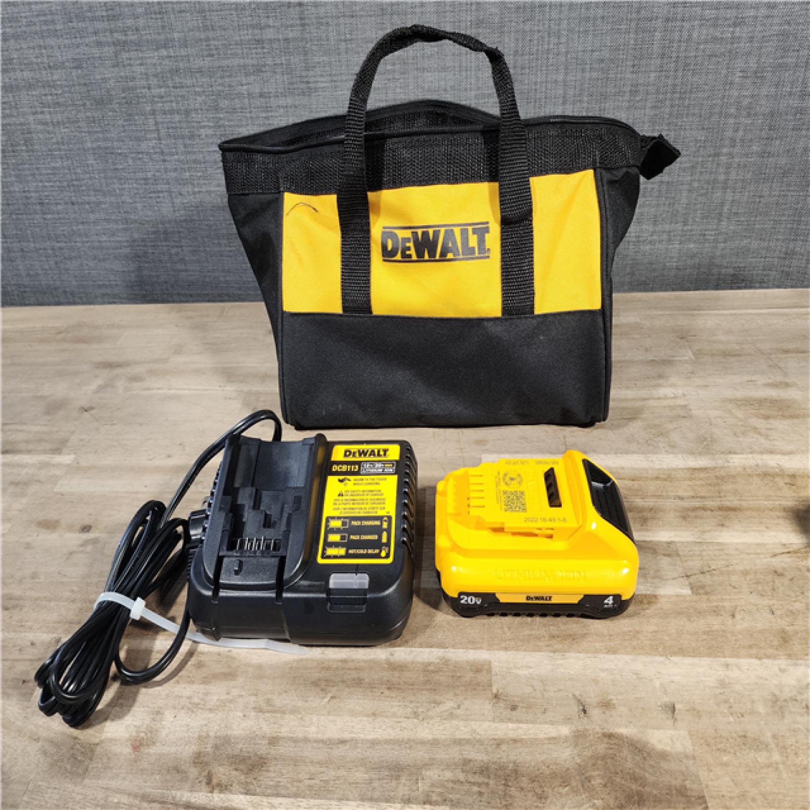 HOUSTON LOCATION - AS-IS DeWalt 20V MAX 1/2 in. Cordless Brushless Mid-Range Impact KIT W/ BATTERY & CHARGER