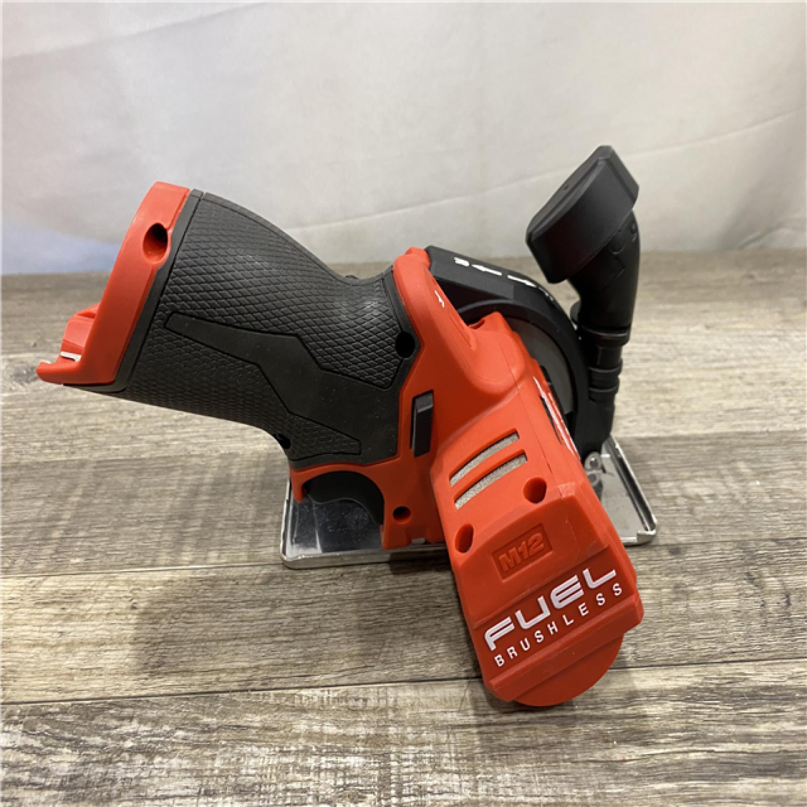 AS-IS Milwaukee FUEL 12V Lithium-Ion Brushless Cordless 3 in. Cut Off Saw (Tool-Only)