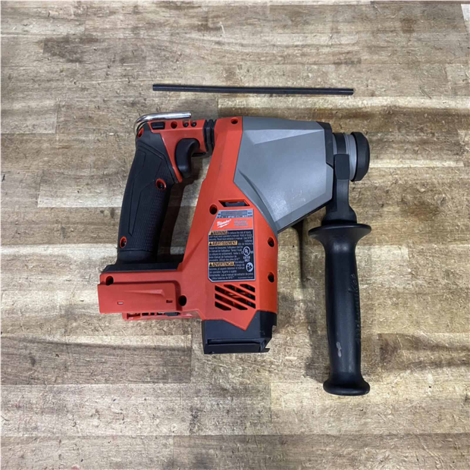 Houston Location AS-IS Milwaukee FUEL 18V Lithium-Ion Brushless Cordless 5/8 in. SDS-Plus Rotary Hammer (Tool-Only)