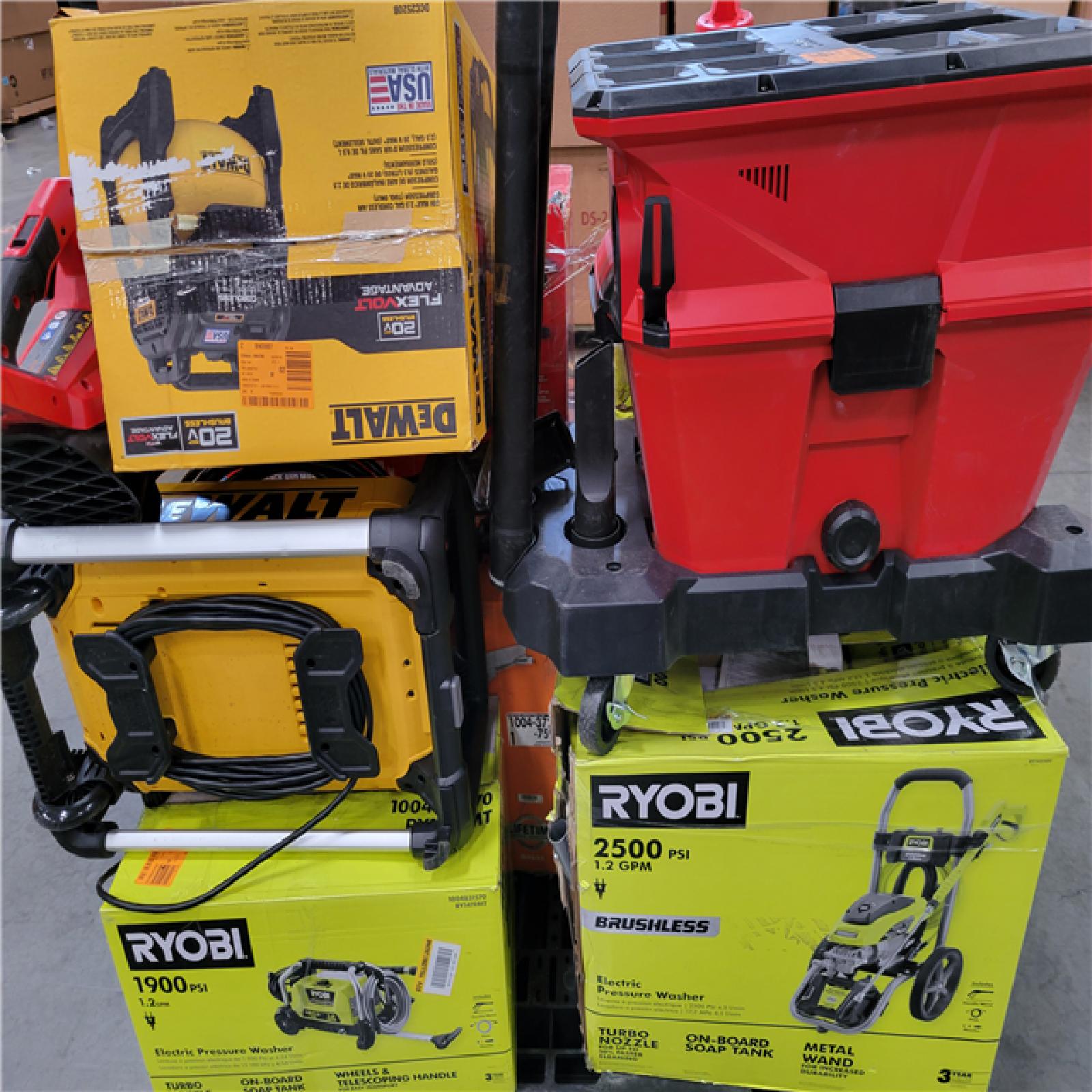 CALIFORNIA AS-IS TOOL PALLET