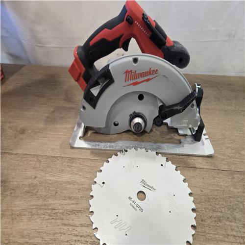 AS-IS Milwaukee 18V Lithium-Ion Brushless Cordless 7-1/4 in. Circular Saw (Tool-Only)
