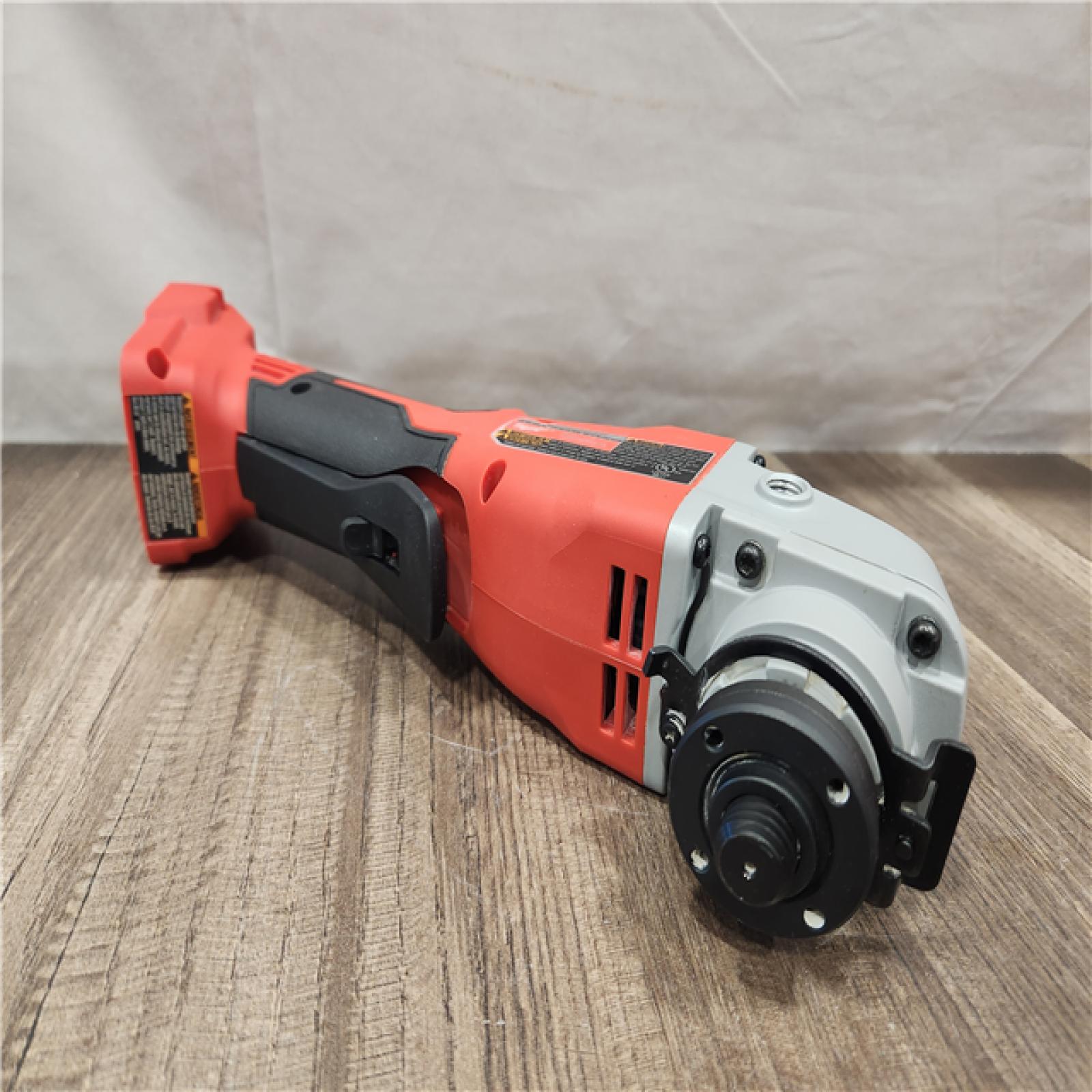 AS-IS- Milwaukee 18V Cordless 4.5 /5  Grinder W/ Paddle Switch (Tool Only)