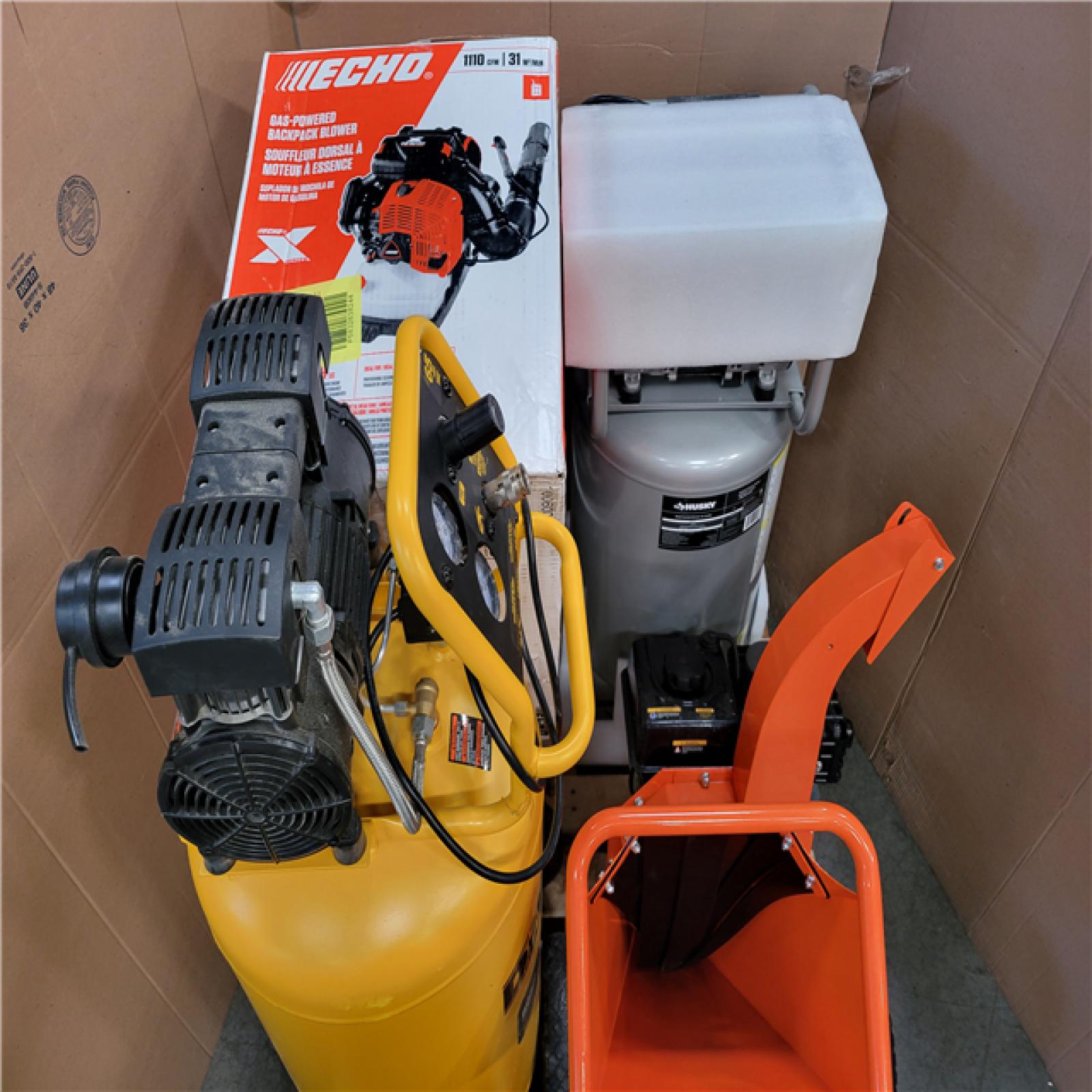 CALIFORNIA AS-IS OUTDOOR POWER EQUIPMENT