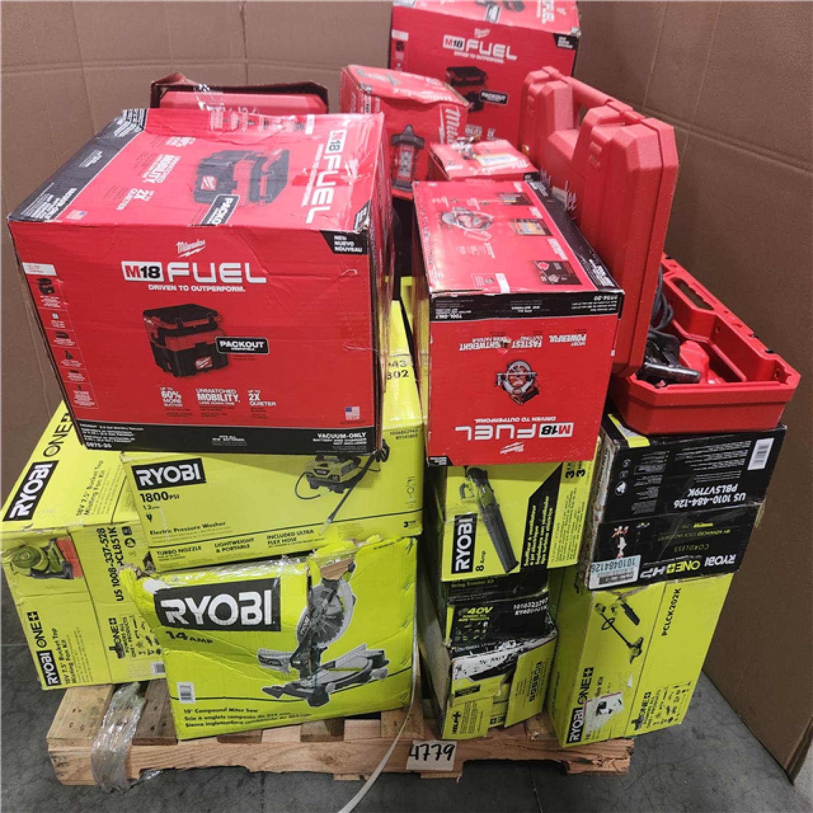 CALIFORNIA AS-IS TOOL PALLET