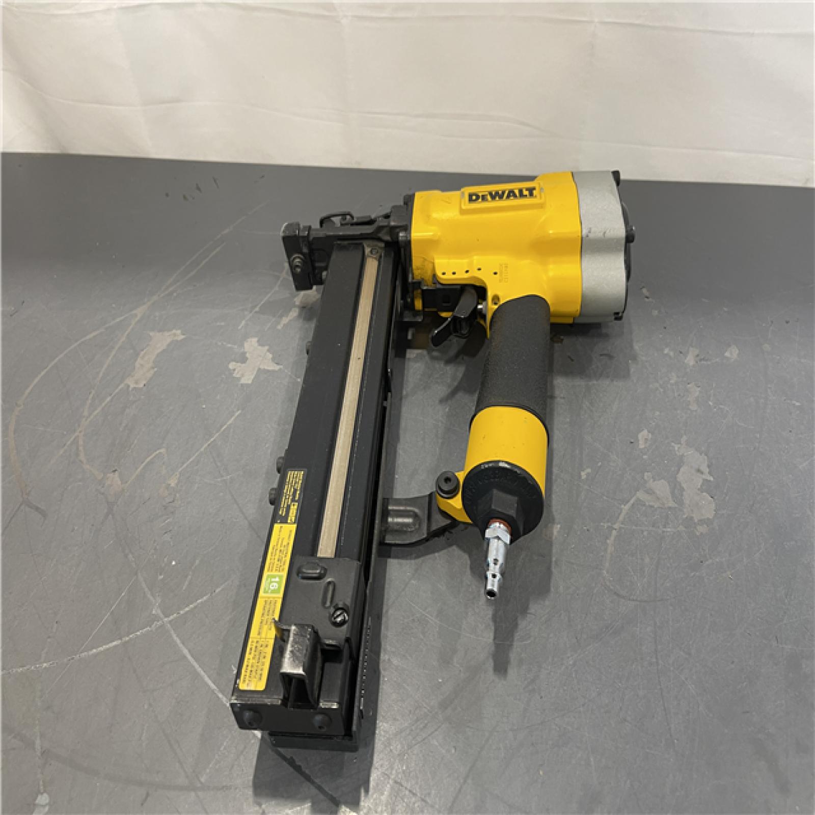 AS-IS - DeWalt Corded Pneumatic 16-Gauge 1 in. Crown Lathing Stapler