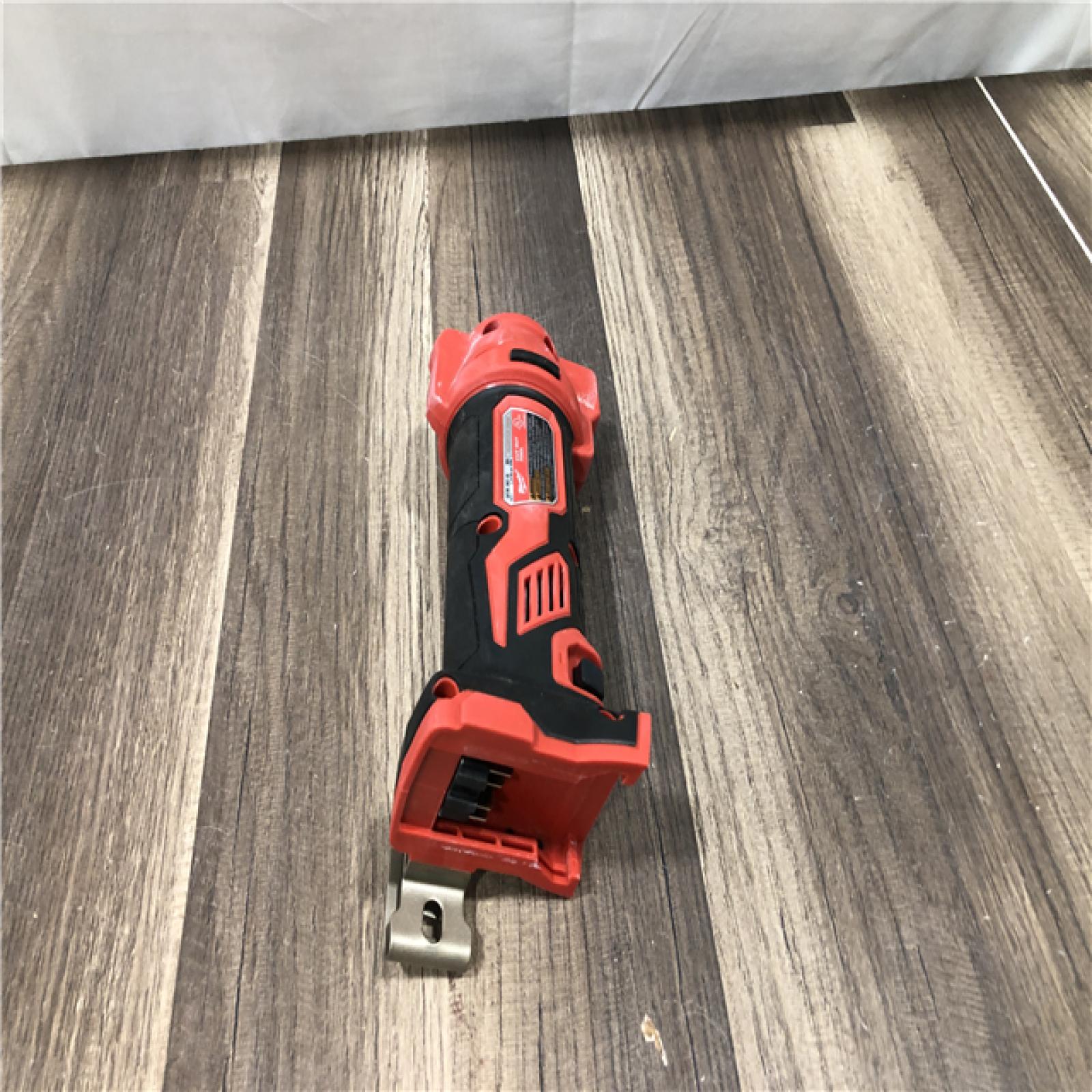 AS-IS Milwaukee 18V Lithium-Ion Cordless Drywall Cut Out Rotary Tool (Tool-Only)