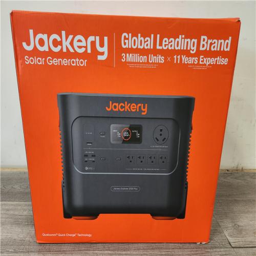 Phoenix Location NEW Jackery Solar Generator Explorer 2000 Plus 2042.8Wh/ 3000W Model No. Je-2000C (SEALED)