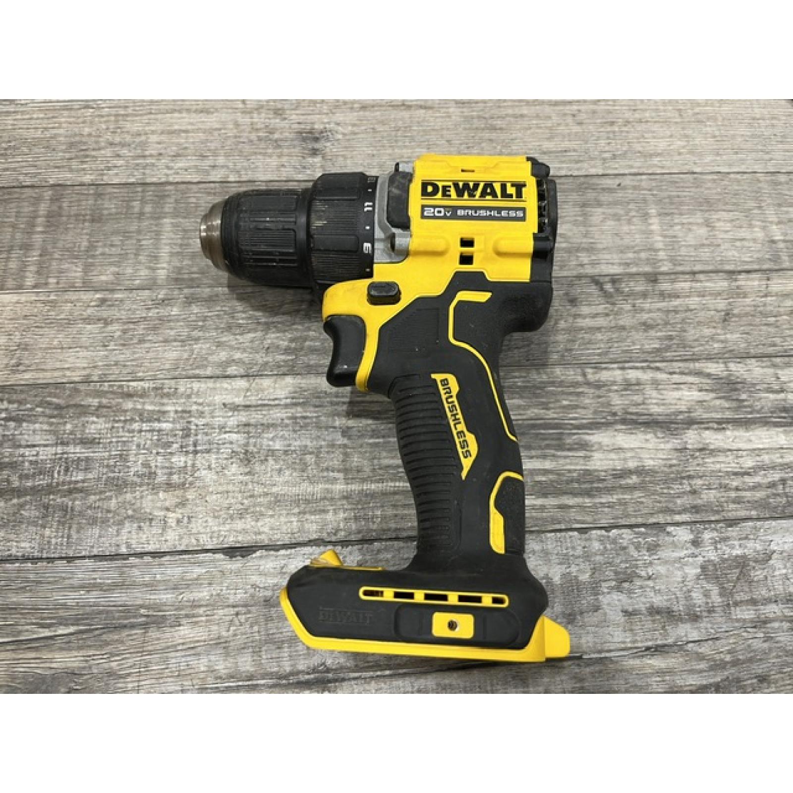 AS-IS DEWALT Atomic 20V Lithium-Ion Cordless Compact 1/2 in. Drill/Driver Kit