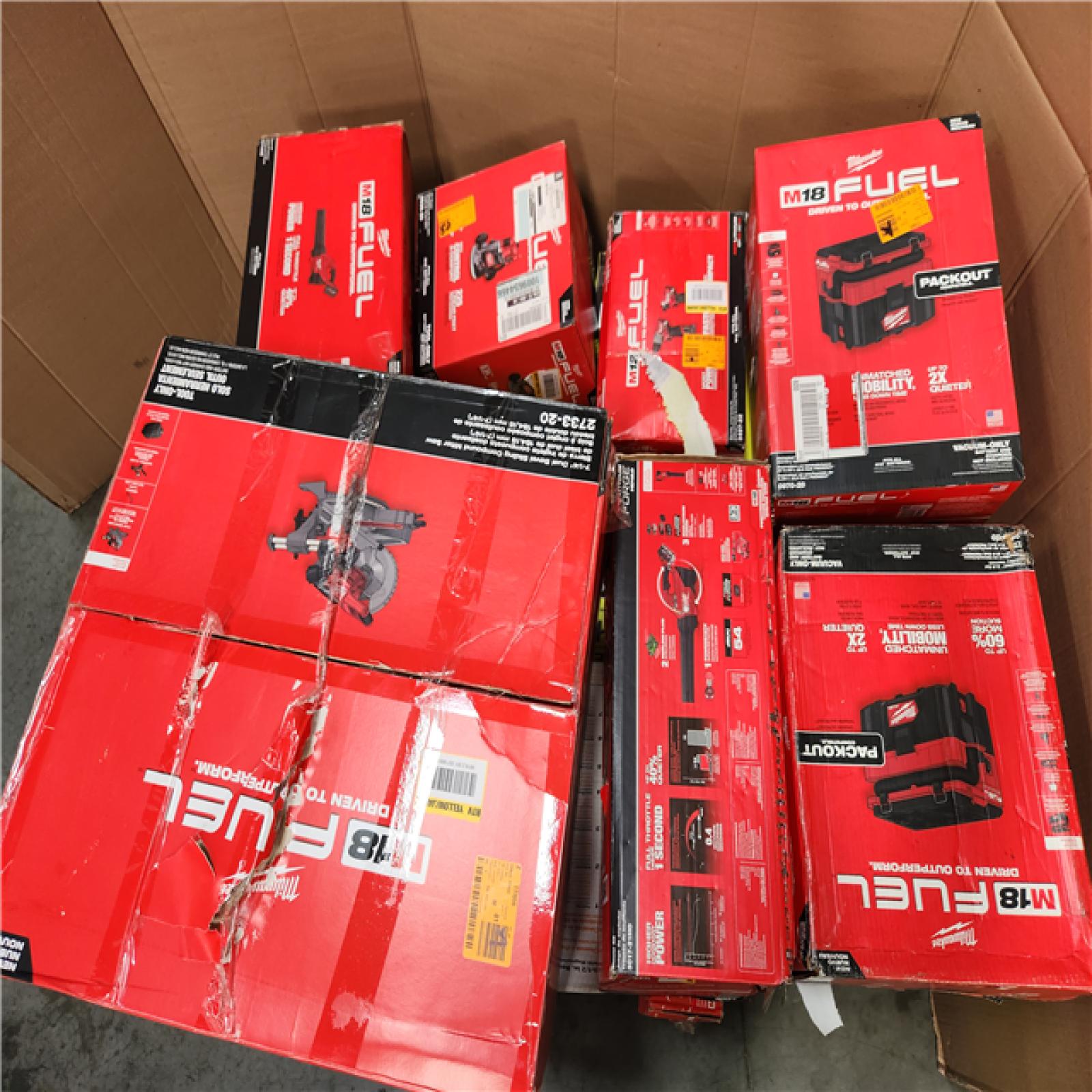 CALIFORNIA AS-IS TOOL PALLET