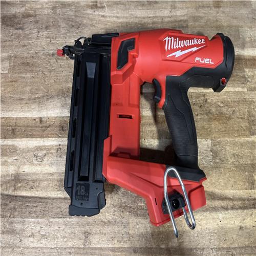 Houston Location AS-IS Milwaukee FUEL 18-Volt Lithium-Ion Brushless Cordless Gen II 18-Gauge Brad Nailer (Tool-Only)