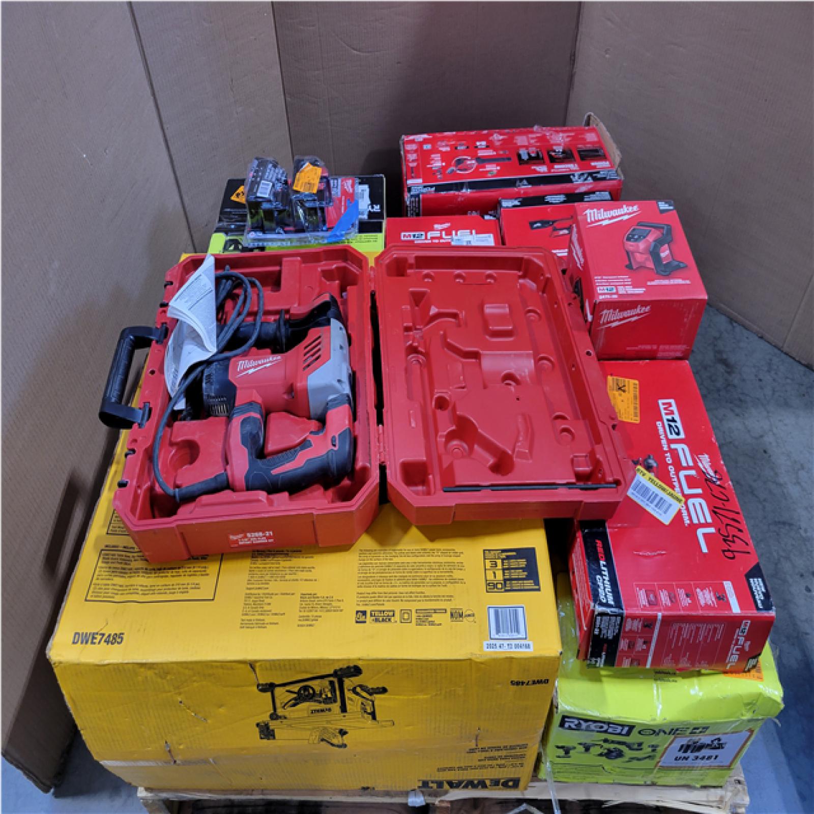 CALIFORNIA AS-IS TOOL PALLET