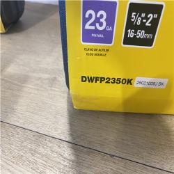 AS-IS DEWALT 23-Gauge 2 in. Pin Nailer