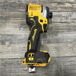 AS-IS DEWALT 20V MAX XR Lithium-Ion Brushless Cordless 3-Speed High Torque 1/4 in. Impact Driver Kit
