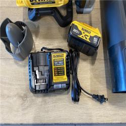 AS-IS DEWALT 20V MAX* XR Brushless Cordless Handheld Blower Kit
