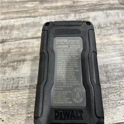 AS-IS DEWALT 20V MAX XR POWERSTACK Lithium-Ion Battery Starter Kit with 3.5Ah Battery and Charger