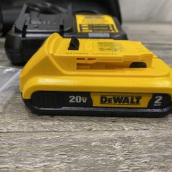 AS-IS DEWALT 20V MAX Lithium-Ion 15-Degree Electric Cordless Roofing Nailer Kit