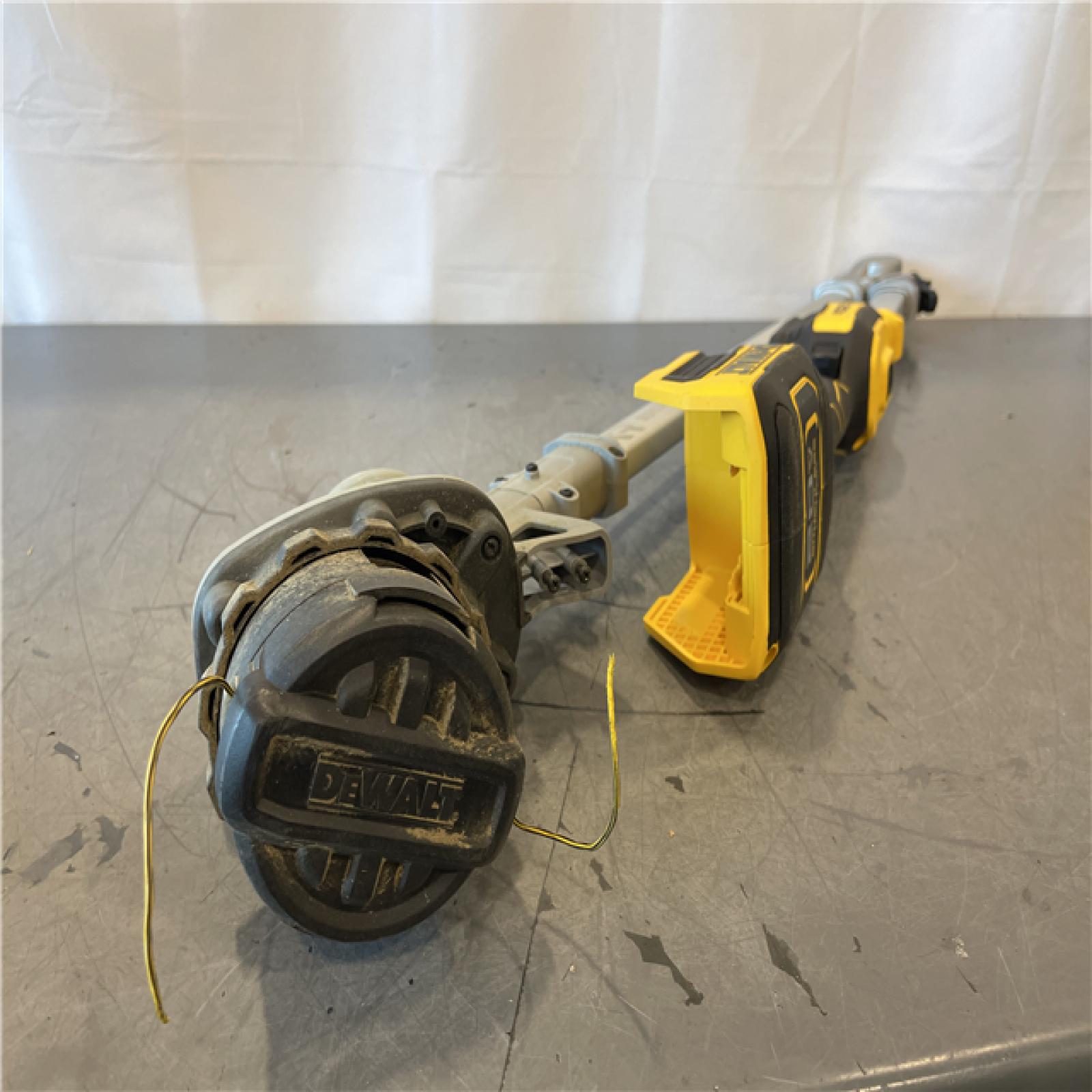 AS-IS - DEWALT 20V MAX 14 in. Brushless Cordless Battery Powered Foldable String Trimmer